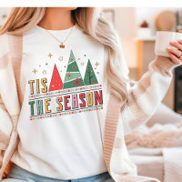 Tis The Season Modern Christmas Typografia