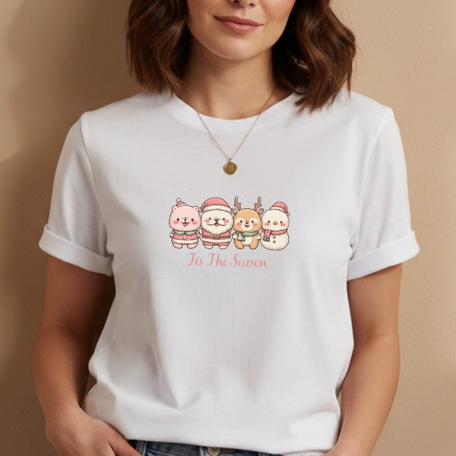 Camiseta Tis the Season Shirt • Cute Holiday Characters (Tis the Season Shirt
)