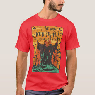 Camiseta Tis The Season To Be Spooky, Retro 80s Horror Movi