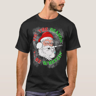 Camiseta Tis The Season To Be Wheezin Respiratory Christmas