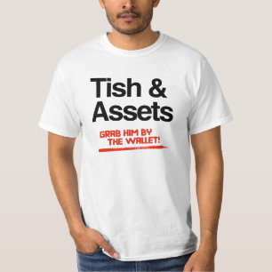 Camiseta Tish e Ativos - Pegue-o pelo bolso
