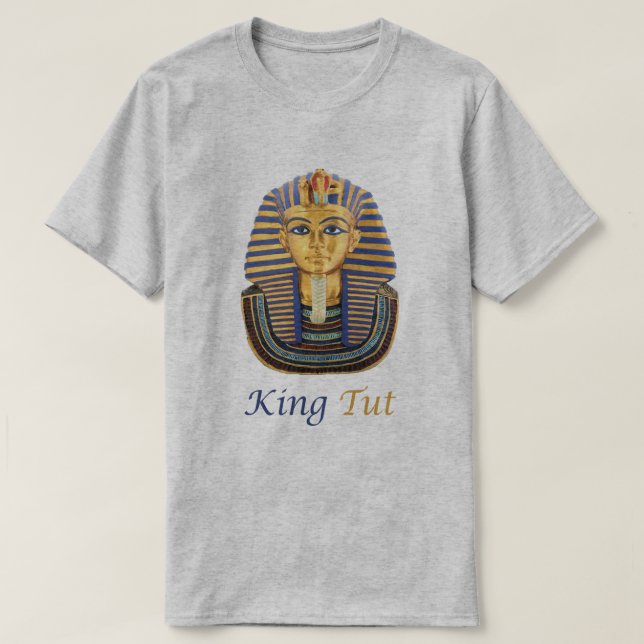 Camiseta Tishirt Pharaonic do rei Tut de Civiliz Pharaonic (Frente do Design)