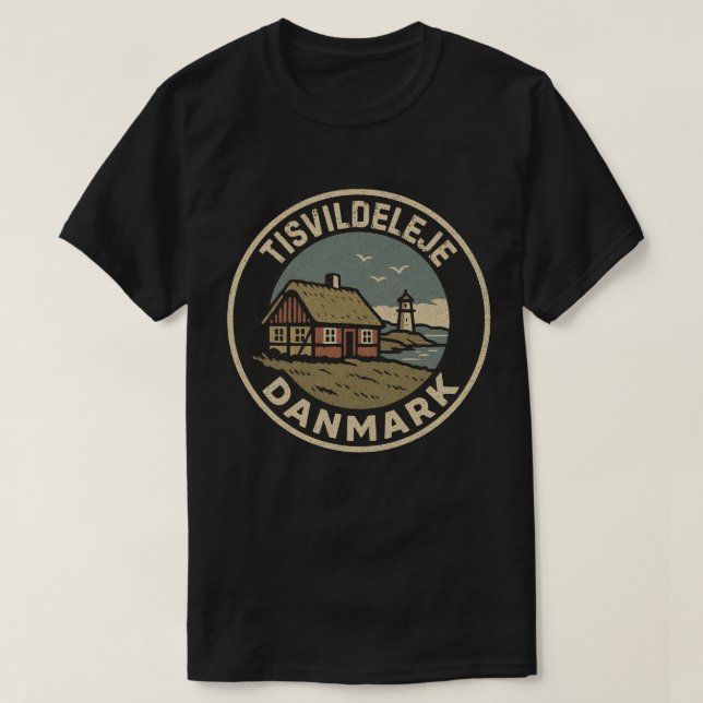 Camiseta Tisvildeleje, Dinamarca Dinamarca  (Frente do Design)