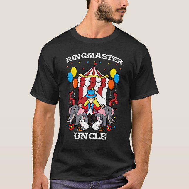 Camiseta Tit do Funcionarios do Evento do Tio Circus do Rin (Frente)