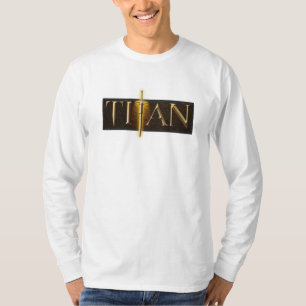 Camiseta Titã - design antigo da espada