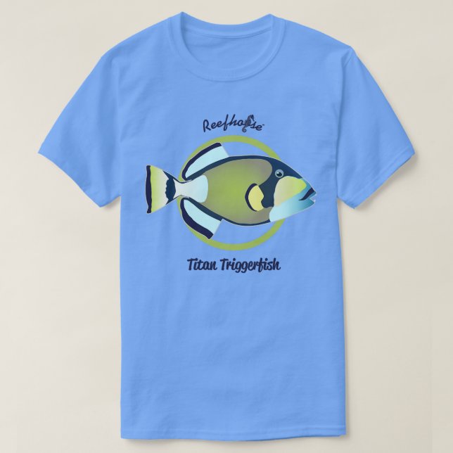 Camiseta Titan Triggerfish (Frente do Design)
