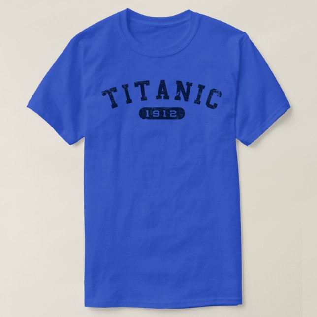 Camiseta Titanic (Frente do Design)