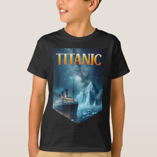 Camiseta Titanic Cruise Ship Iceberg 1912 Rms Voyage Men Wo