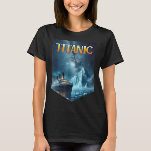 Camiseta Titanic Cruise Ship Iceberg 1912 Rms Voyage Men Wo