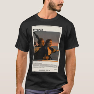 Camiseta Titanic Movie Poster Print  Poster