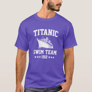 Camiseta Titanic Swimeam funny cruise ship family