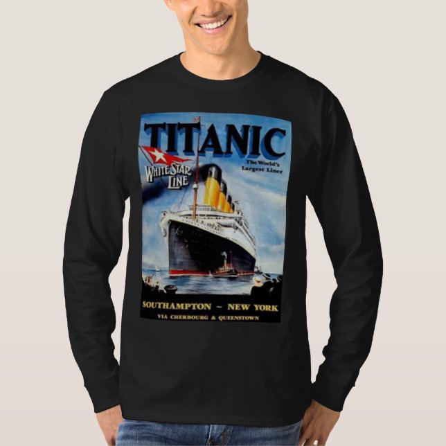 Camiseta Titanic Vintage 1912 (Frente)
