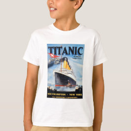 Camiseta Titanic White Star Line - Maior Transatlântico do 