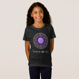 Camiseta Titanium Atom Science é para meninas