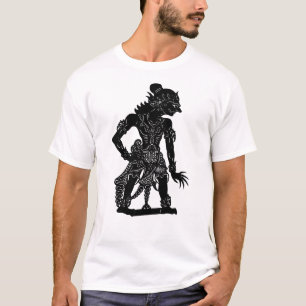 Camiseta Títere de Sombra Werkudoro Wayang Kulit