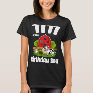 Camiseta Titi Da Festa De Bois De Fazenda De Aniversário Ce