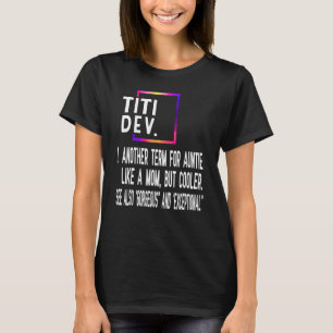 Camiseta Titi Definição Minha Tia Favorita 7