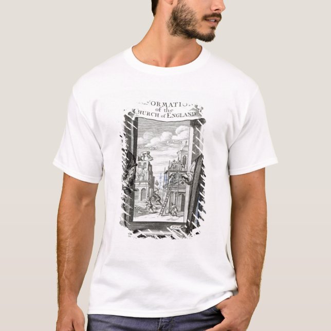Camiseta Titlepage a igreja Inglaterra da reforma da (Frente)