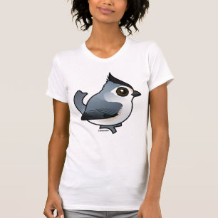 Camiseta Titmouse Preto-com crista