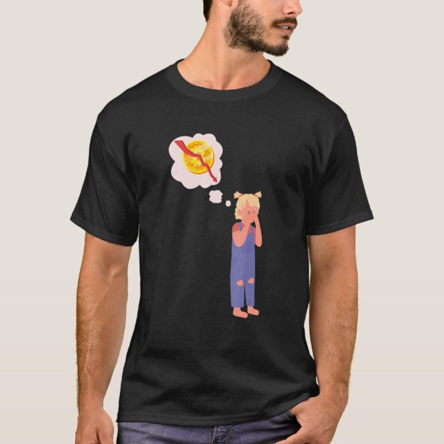 Camiseta Titular do Miner e do Btc do Sad Crypto Crash Bitm (Frente)