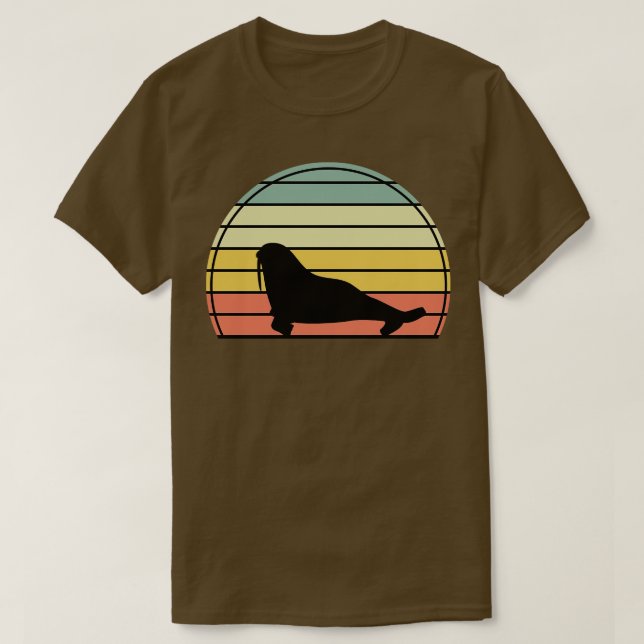 Camiseta Titular do Zoo Animal do Oceano Focal Presente Leã (Frente do Design)