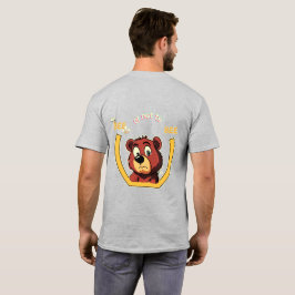 Camiseta Título Abelha ou Não Ser Urso - Humor de Shakespea