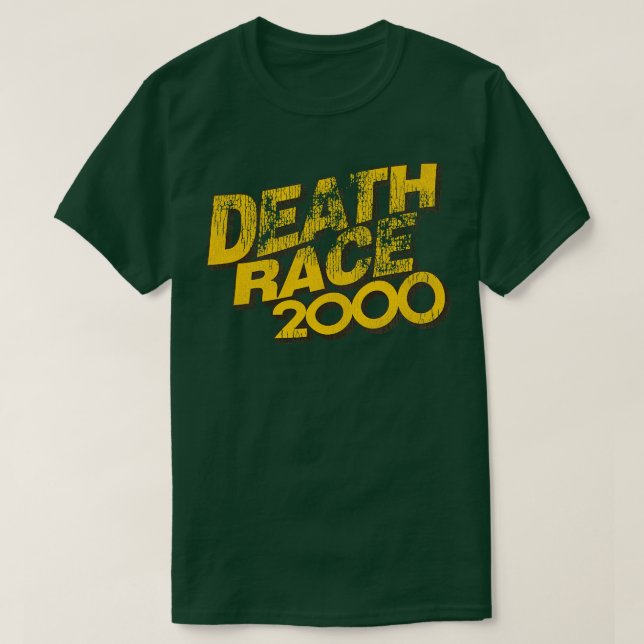 Camiseta Título da Corrida de Morte 2000 (Frente do Design)