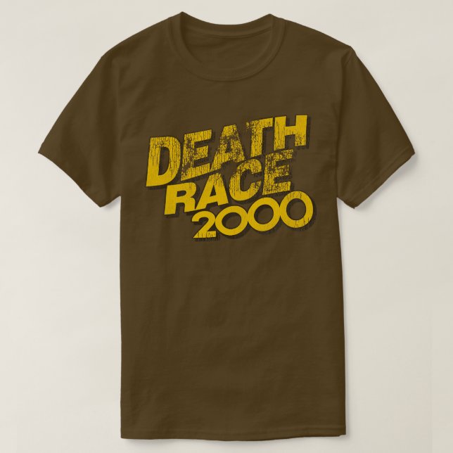 Camiseta Título da Corrida de Morte 2000 (Frente do Design)