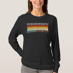 Camiseta Título de Ecocardiografia Profissão Trabalhador Ap