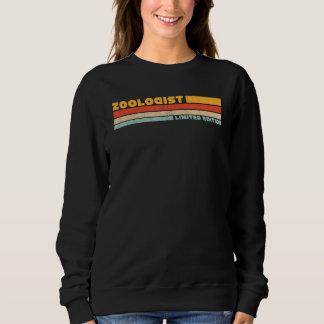 Camiseta Título de Emprego de Carreira Retro de Zoólogo Pro
