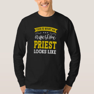 Camiseta Título de Emprego de Padre Funcionário Engraçado P