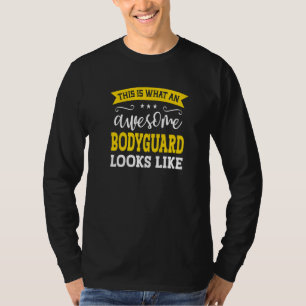 Camiseta Título de Emprego de Segurança Engraçado Funcionár