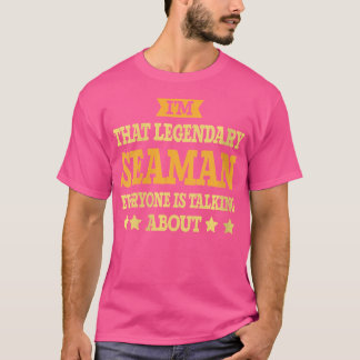 Camiseta Título de Emprego Marinheiro Funcionário Engraçado