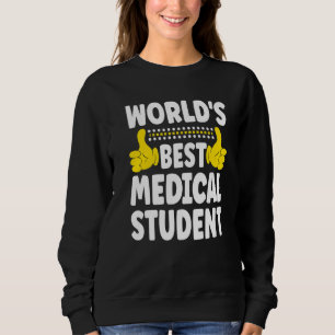 Camiseta Título de Emprego Melhor Estudante de Medicina do
