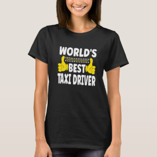 Camiseta Título de Emprego Profissão de Motorista de Táxi M