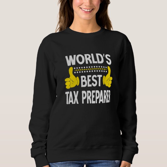 Camiseta Título de Emprego Profissão de Preparador de Impos (Frente)