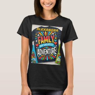 Camiseta Título: "Family Adventure Crew - Correspondente Vi