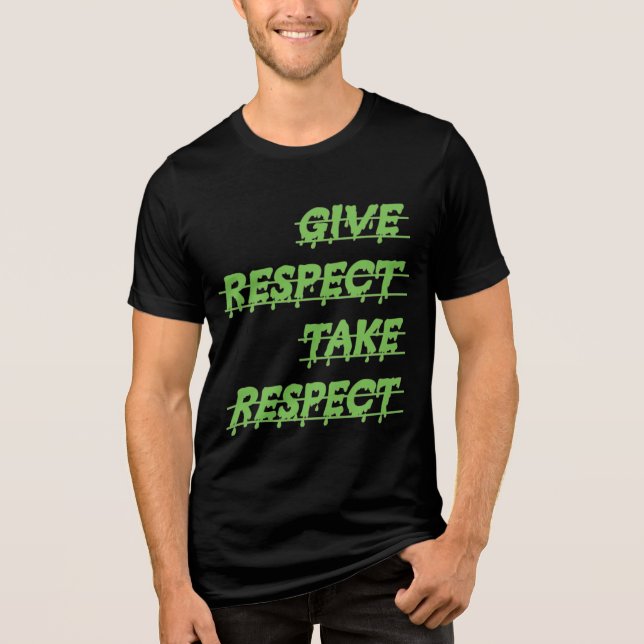 Camiseta Título: Respeito Mútuo: Uma Rua Bidirecional (Frente)