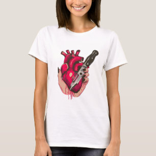 Camiseta Título SEO: Ilustração de Coração Anatômico e Adag