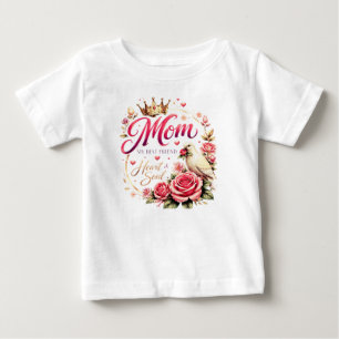 Camiseta 🌸 Título (SEO + Tendência) Design Coroa de Rosa p