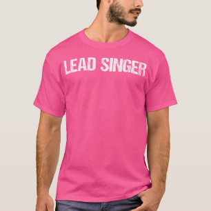 Camiseta Título Simples do Cantor Principal