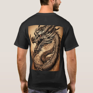 Camiseta Título: "Whimsical Watercolor Dragon T-Shirts"