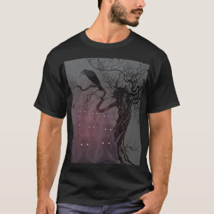 Camiseta TítuloColetivo de Criaturas Sombrias Góticas Pertu
