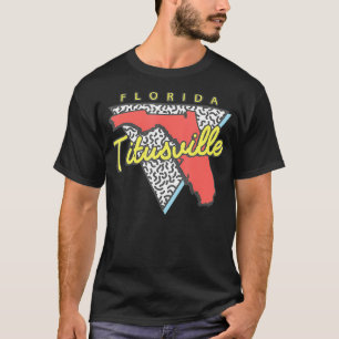 Camiseta Titusville Florida Triangle FL City 