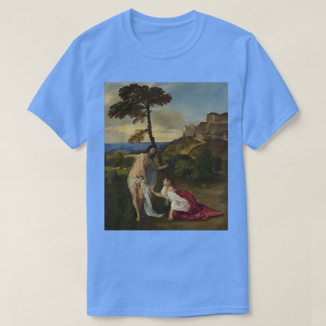 Camiseta Tiziano Vecelli Titian Cristo e Mary Magdalene N (Frente do Design)