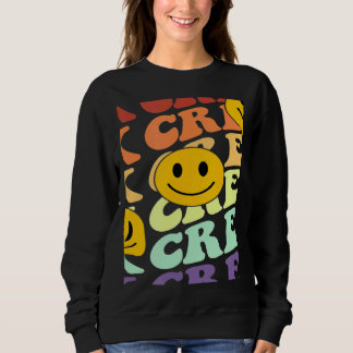Camiseta Tk crew squad retro smile face Back To School kind