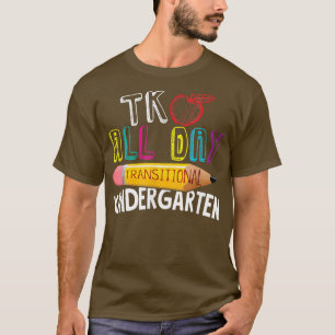 Camiseta TK O Dia Transitório Do Jardim De Infância De Volt