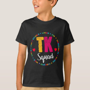 Camiseta Tk Squad - Camiseta de professora de jard