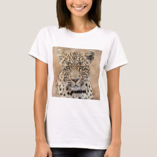 Camiseta Tlalamaba Princesa Djume fêmea do leopardo