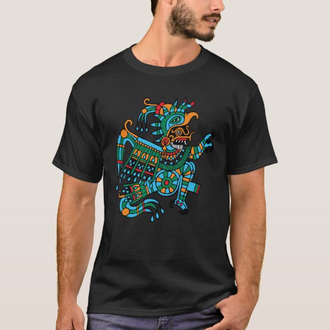 Camiseta Tlaloc – Deus da Chuva (Frente)